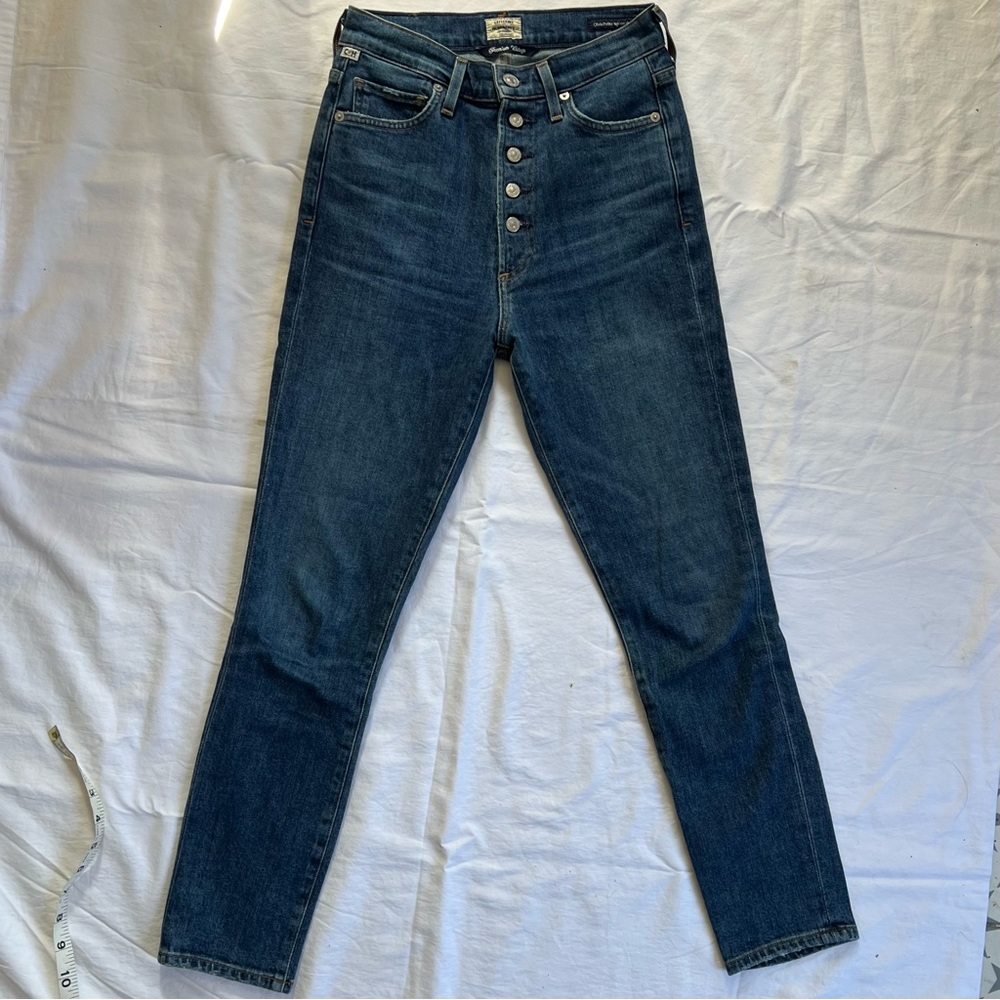 Citizens of Humanity Olivia High Rise Slim Ankle Jeans